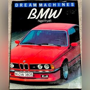 BMW- Dream Machines by Nigel Fryatt- 1990 history classic racing sports models📚